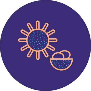 bir simgenin vektör modern illüstrasyonu