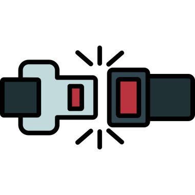 Dolgu simgesi vektör illüstrasyonu