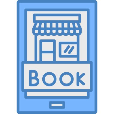 kitap çevrimiçi eğitim simgesi - özet biçimi