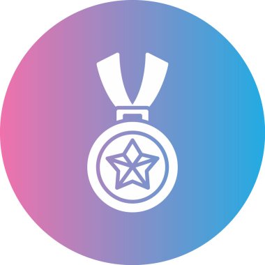 Madalya. Web simgesi basit tasarım