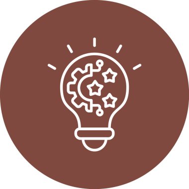 ampul simgesi vektör illüstrasyonu