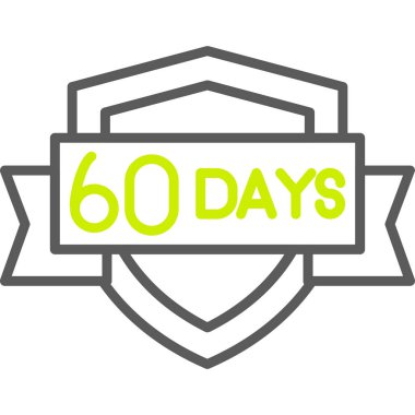 5 yıllık simge, vektör illüstrasyonu