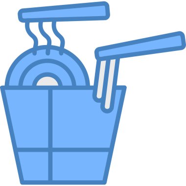 kova temizleme simgesi - taslak biçimi