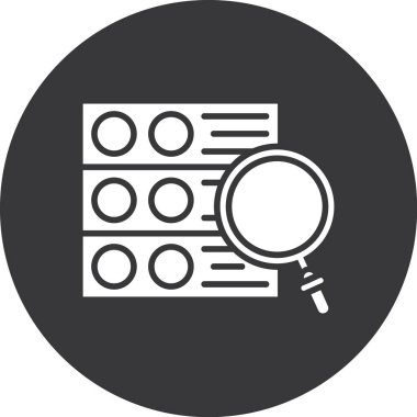 seo modern simgesinin vektör illüstrasyonu