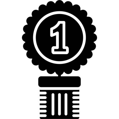 kupa simgesi vektör illüstrasyonu