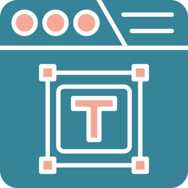 Vektör illüstrasyonu, simge ögesi arkaplanı