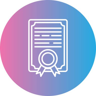 Belge simgesi tasarımının vektör illüstrasyonu