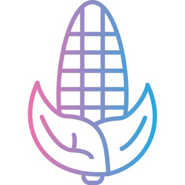 Mısır simgesinin vektör illüstrasyonu