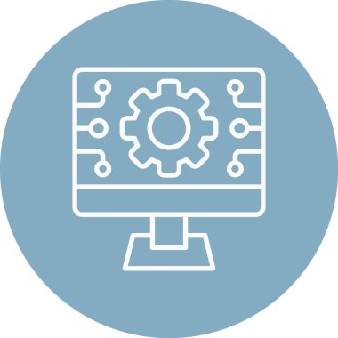 seo modern simgesinin vektör illüstrasyonu