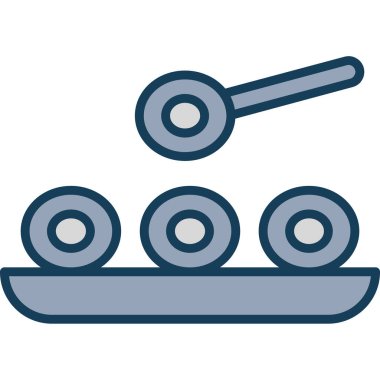 Bebek maması. Web simgesi basit illüstrasyon