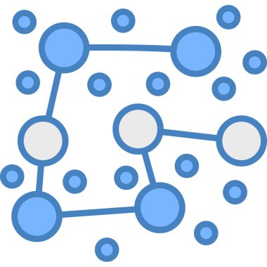 şebeke. Web simgesi basit illüstrasyon