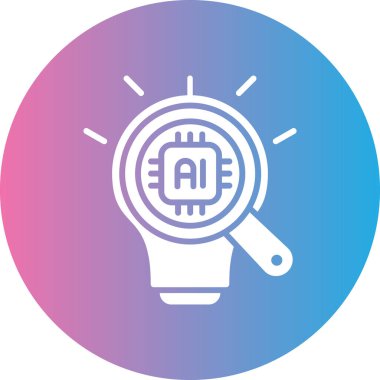 Robot simgesinin vektör illüstrasyonu