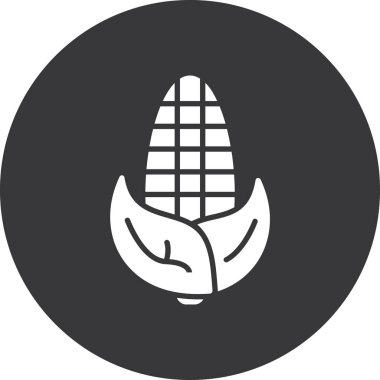 Bir çiftlik simgesinin vektör illüstrasyonu