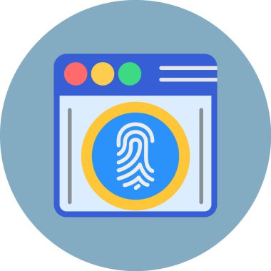 parmak izi tarama simgesi