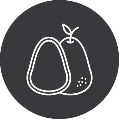 Gıda simgesinin vektör illüstrasyonu