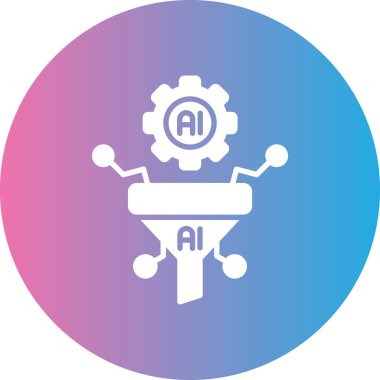 Yapay zeka robot simgesi