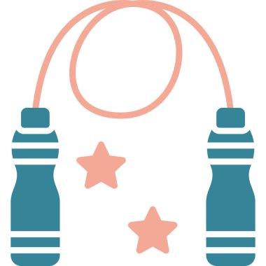 Bir bebek simgesinin vektör illüstrasyonu