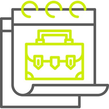 Çanta. Web simgesi basit tasarım