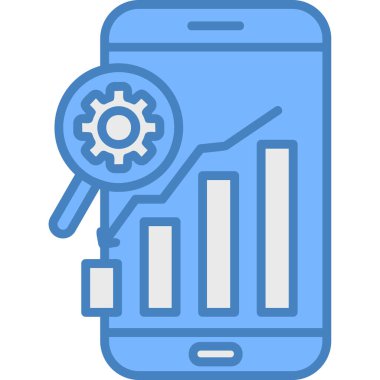 Mobil analitik. Basit illüstrasyon