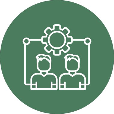 seo modern simgesinin vektör illüstrasyonu