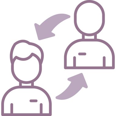 avatar insan kişisi simgesi ana hatlar biçiminde