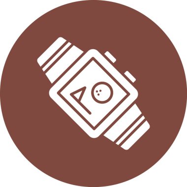 Kamera. Web simgesi basit illüstrasyon