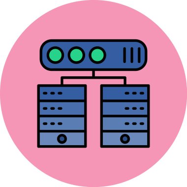 seo modern simgesinin vektör illüstrasyonu