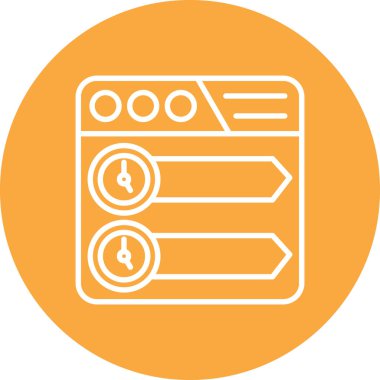 seo modern simgesinin vektör illüstrasyonu