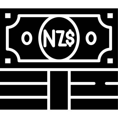 Dolar nakit simgesi, basit biçim