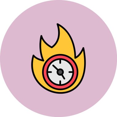 Bir simgenin vektör illüstrasyonu