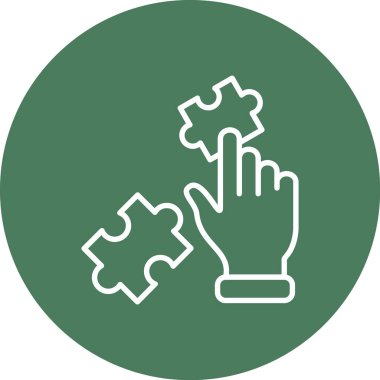 Tek bir yalıtılmış yaprak simgesinin vektör çizimi