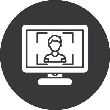 seo modern simgesinin vektör illüstrasyonu