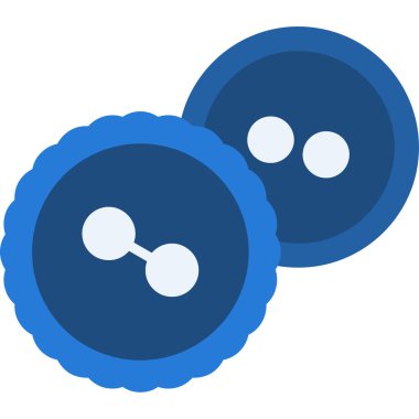 Molekül vektör düz simge