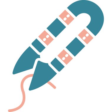 Roket ikonu. Basit bir çizim. Web için roket vektör simgeleri