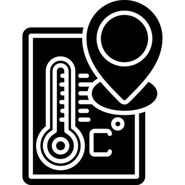 Klima sıcaklığı simgesi