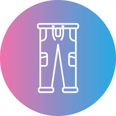 Modern b 'nin vektör illüstrasyonu