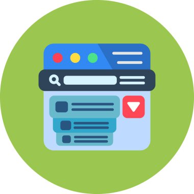 Geliştirme için ağ simgesi