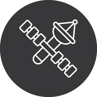 Modern simgenin vektör illüstrasyonu