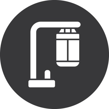 gaz pompası ikon vektör illüstrasyon tasarımı