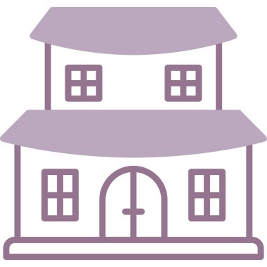 ev simgesi vektör illüstrasyonu