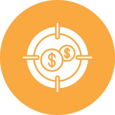 Sikke Simgesi vektör illüstrasyonu