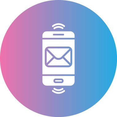 Posta simgesinin vektör illüstrasyonu