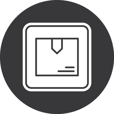 Modern b 'nin vektör illüstrasyonunda belgenin eksik simgesi