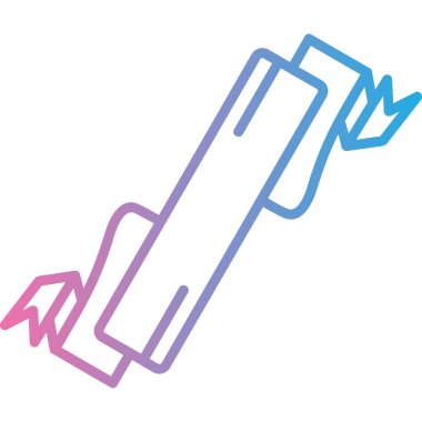 Çizgi film kaleminin vektör çizimi