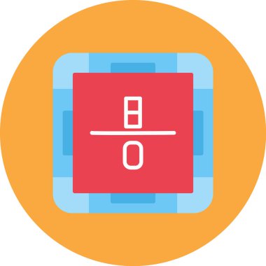 Modern b 'nin vektör illüstrasyonu eksik simgesi