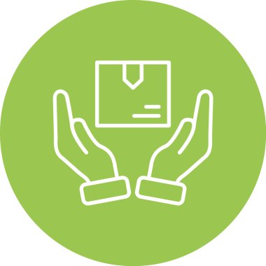 Modern bir simgenin vektör illüstrasyonu