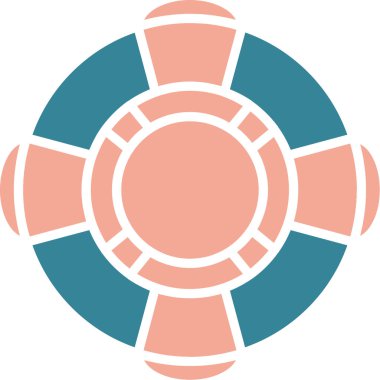 İzole edilmiş tek bir Çin feneri ikonunun vektör çizimi