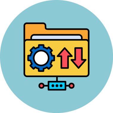 dizin simgesi vektör illüstrasyonu.