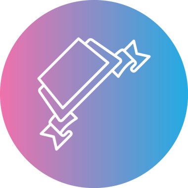 Modern eğitim ikonunun vektör illüstrasyonu