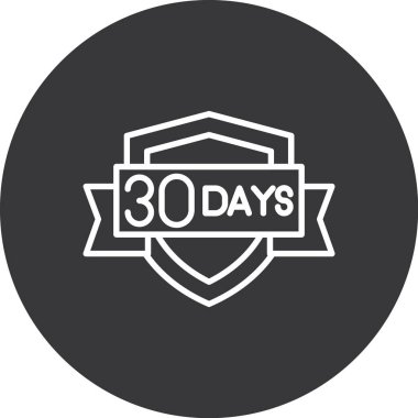 3 gün siyah simge, vektör illüstrasyonu, kabartma arkaplan, konsept vektör işareti.